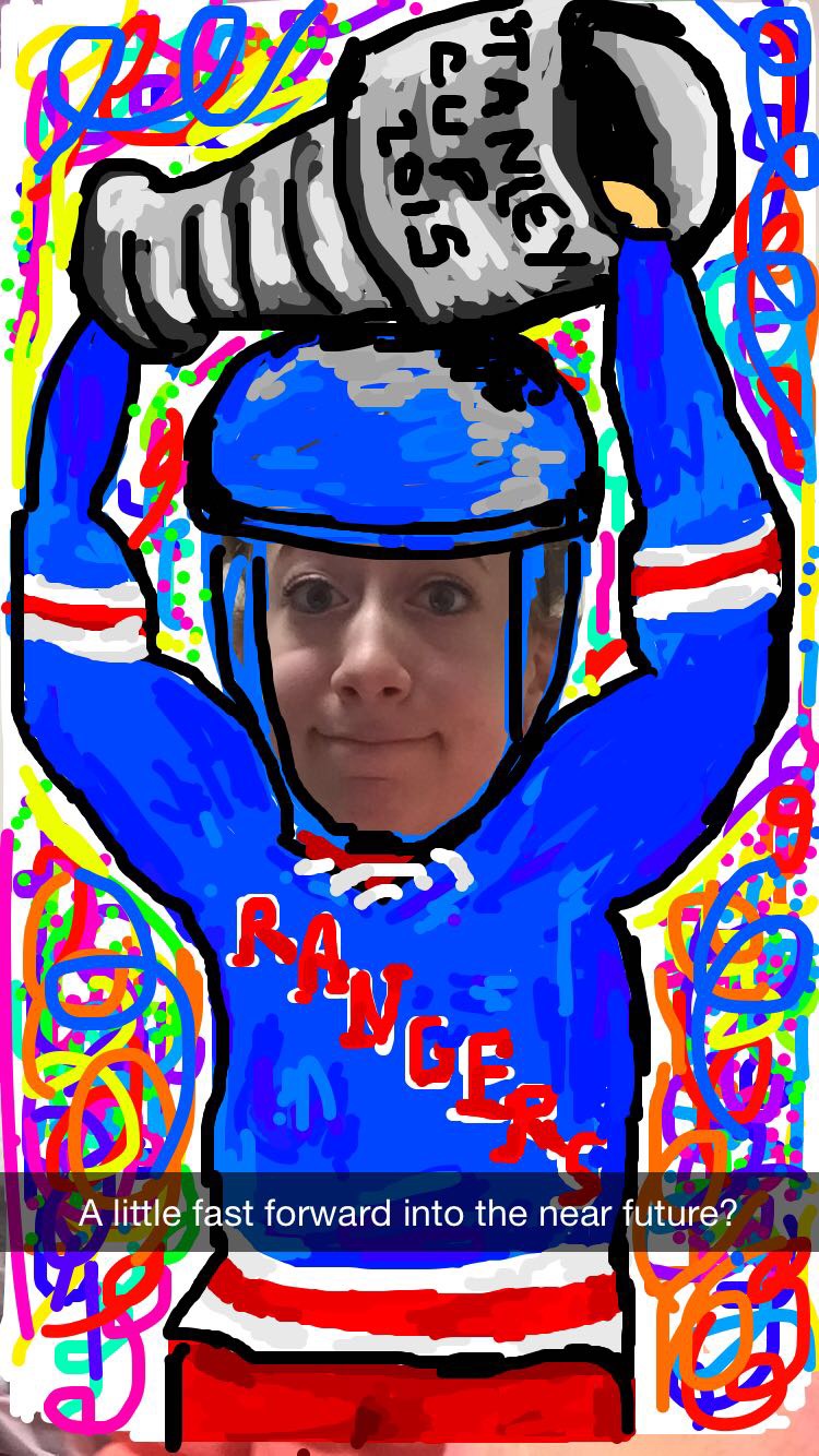 Emma wins the Stanley Cup